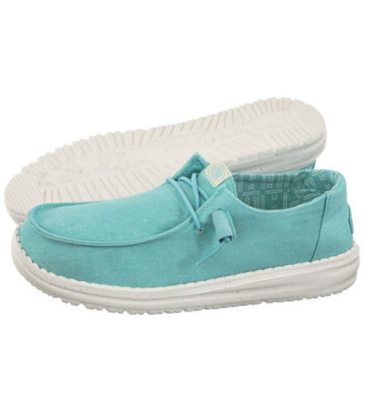 Hey Dude Wendy Canvas Turquoise 40902-440 (HY17-b) shoes