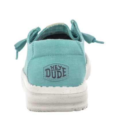 Hey Dude Wendy Canvas Turquoise 40902-440 (HY17-b) shoes