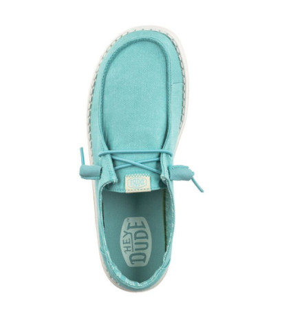 Hey Dude Wendy Canvas Turquoise 40902-440 (HY17-b) shoes