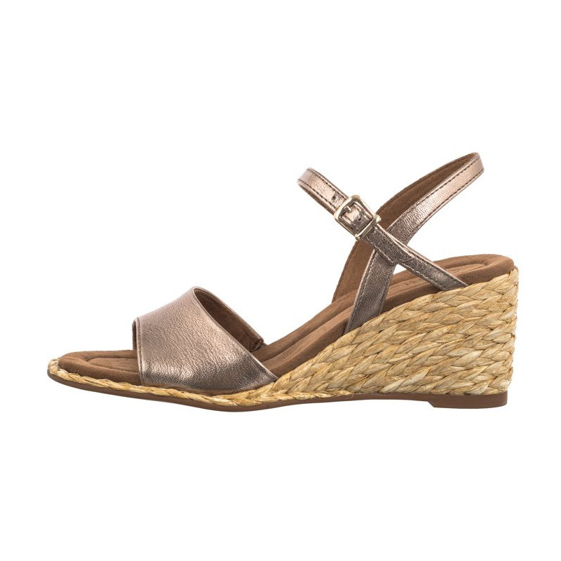 Caprice Złote 9-28307-42 341 Taupe Metallic (CP408-a) shoes