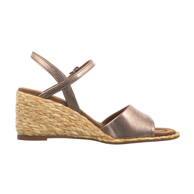 Caprice Złote 9-28307-42 341 Taupe Metallic (CP408-a) shoes