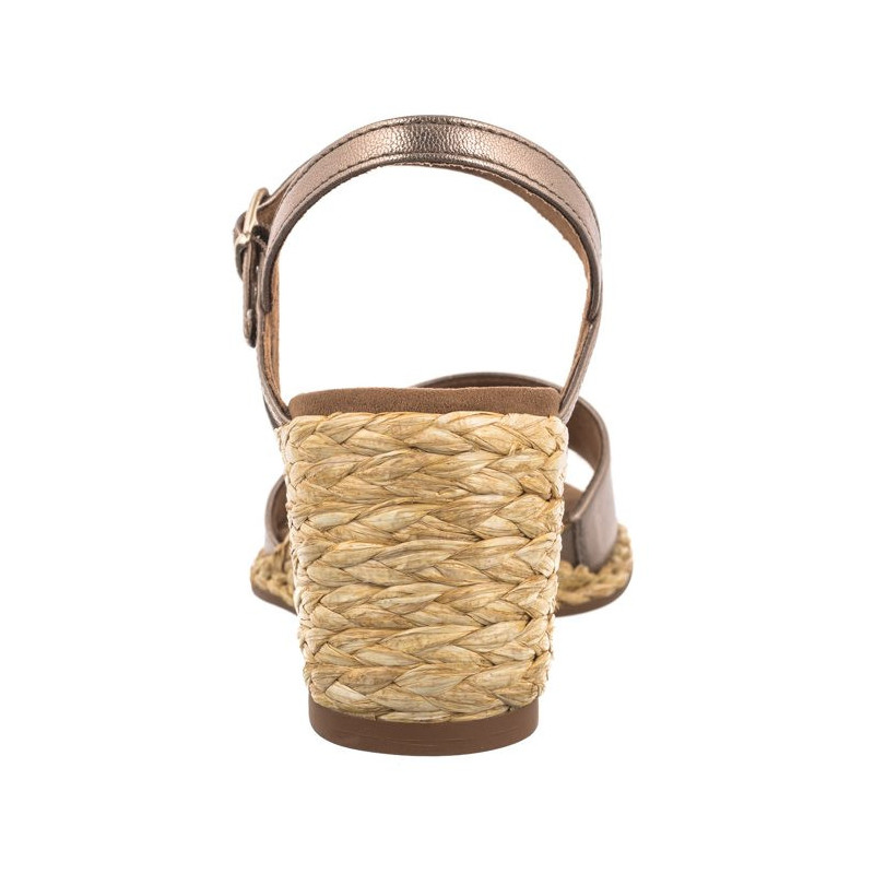 Caprice Złote 9-28307-42 341 Taupe Metallic (CP408-a) shoes