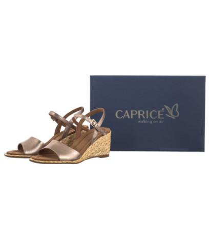 Caprice Złote 9-28307-42 341 Taupe Metallic (CP408-a) shoes