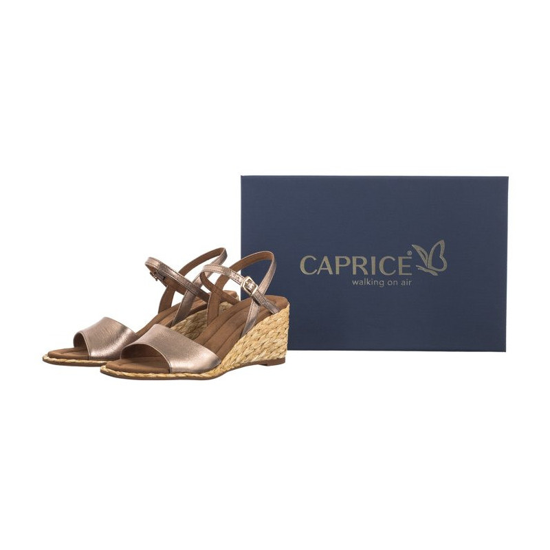 Caprice Złote 9-28307-42 341 Taupe Metallic (CP408-a) shoes