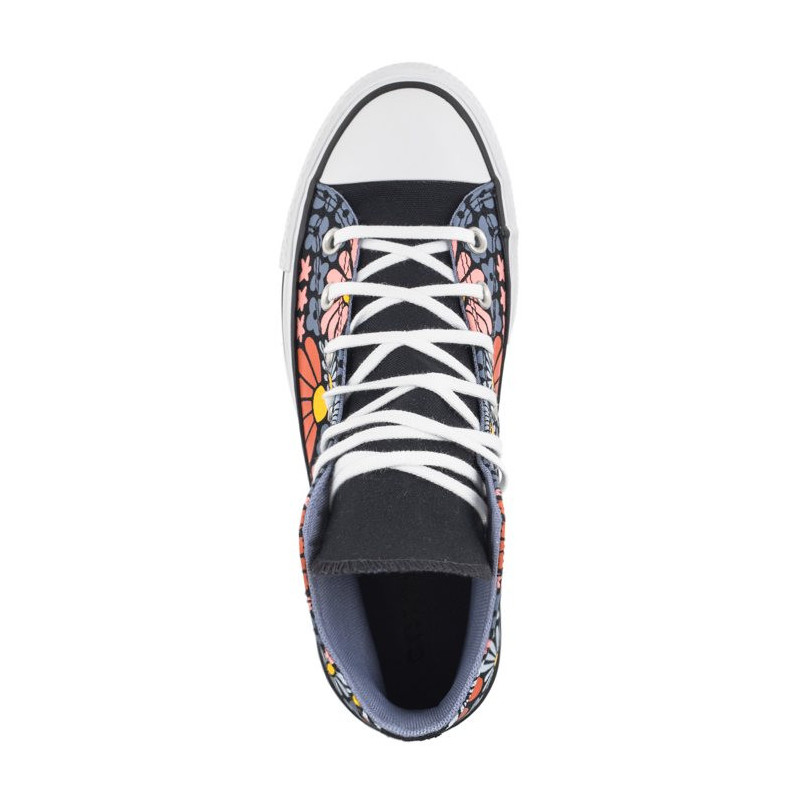 Converse CTAS Lift Hi Black/White/Pale Magma A08112C (CO676-a) shoes