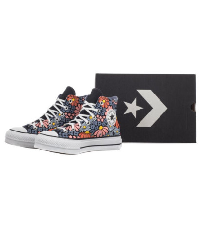 Converse CTAS Lift Hi Black/White/Pale Magma A08112C (CO676-a) shoes