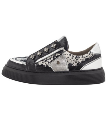Maciejka Czarne+Białe 06466-01/00-7 (MA1195-b) shoes