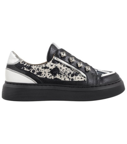 Maciejka Czarne+Białe 06466-01/00-7 (MA1195-b) shoes