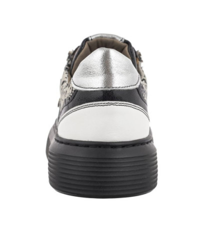 Maciejka Czarne+Białe 06466-01/00-7 (MA1195-b) shoes