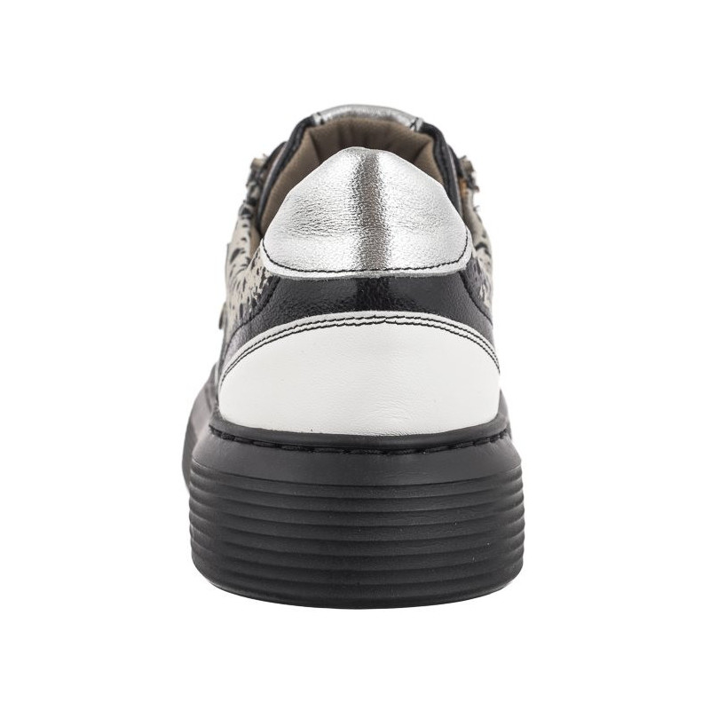 Maciejka Czarne+Białe 06466-01/00-7 (MA1195-b) shoes