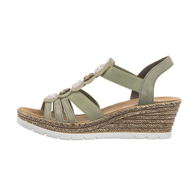 Rieker Zielone 619B2-52 Green (RI173-a) shoes