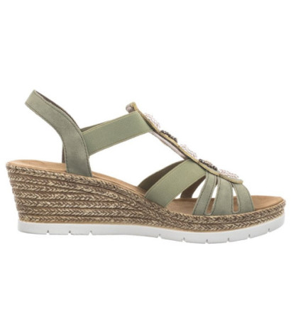 Rieker Zielone 619B2-52 Green (RI173-a) shoes