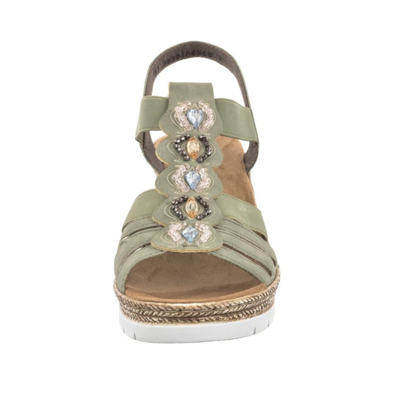 Rieker Zielone 619B2-52 Green (RI173-a) shoes