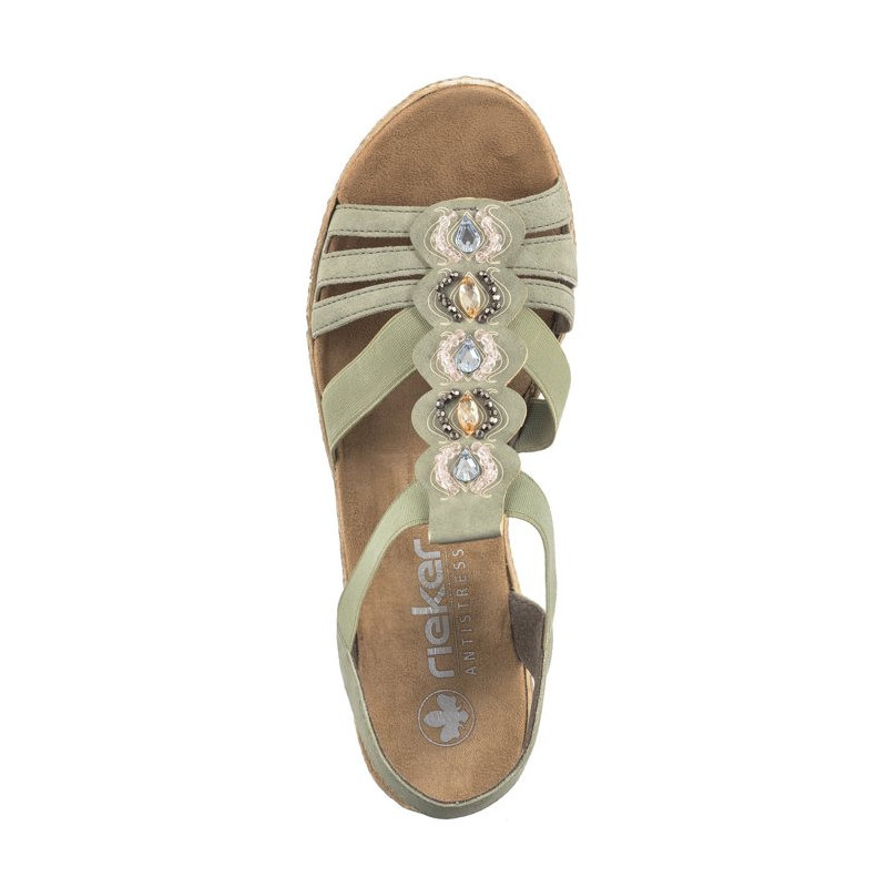 Rieker Zielone 619B2-52 Green (RI173-a) shoes