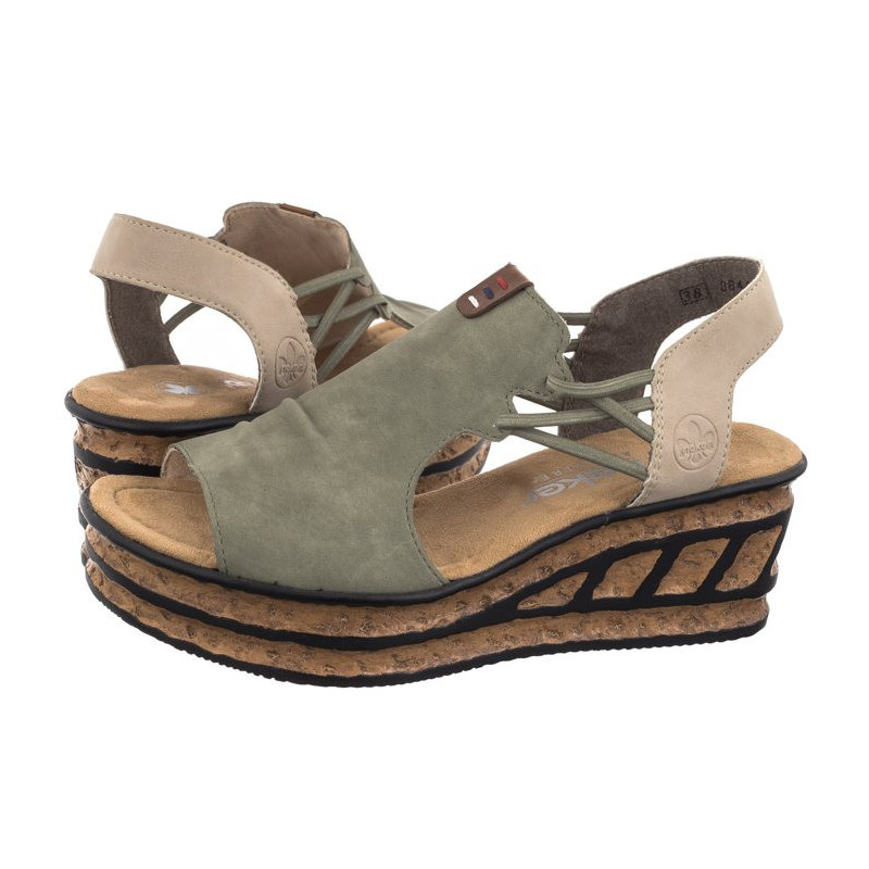 Rieker Zielone 68175-52 Green (RI176-a) shoes