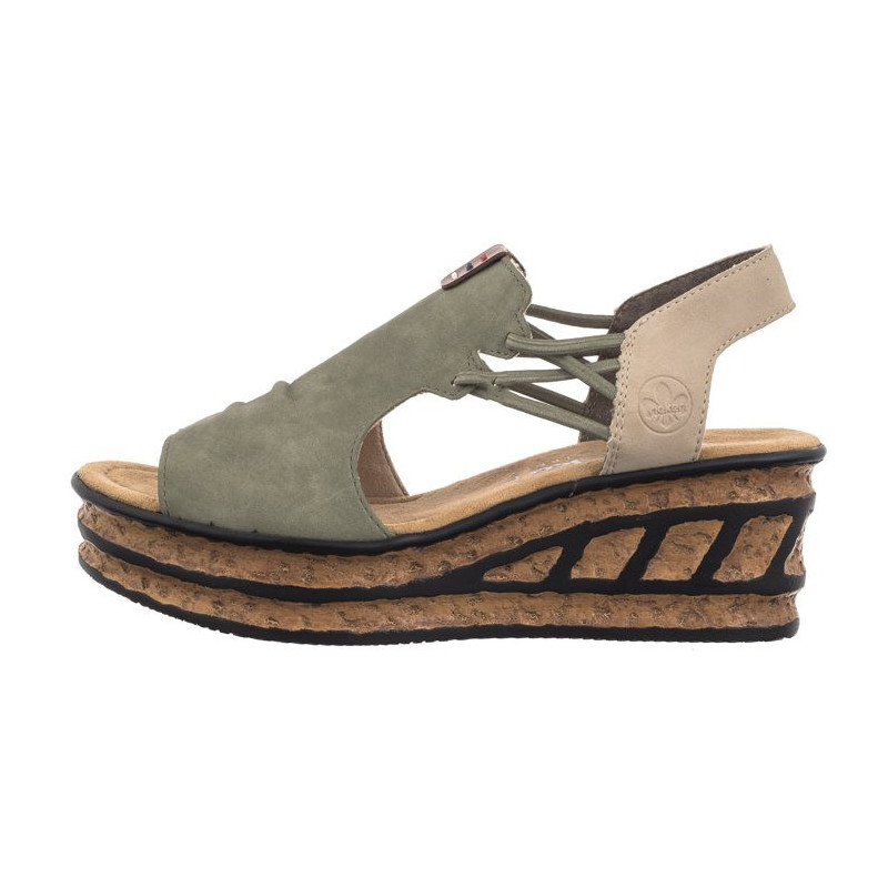 Rieker Zielone 68175-52 Green (RI176-a) shoes