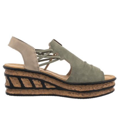 Rieker Zielone 68175-52 Green (RI176-a) shoes