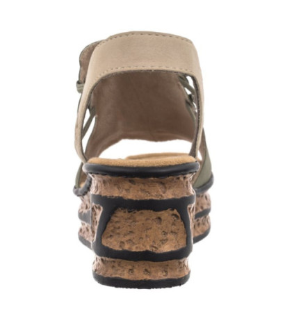 Rieker Zielone 68175-52 Green (RI176-a) shoes