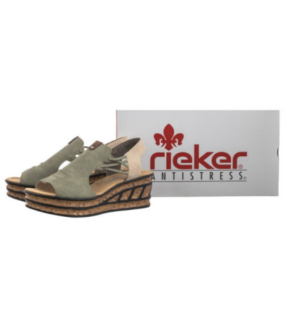Rieker Zielone 68175-52 Green (RI176-a) shoes
