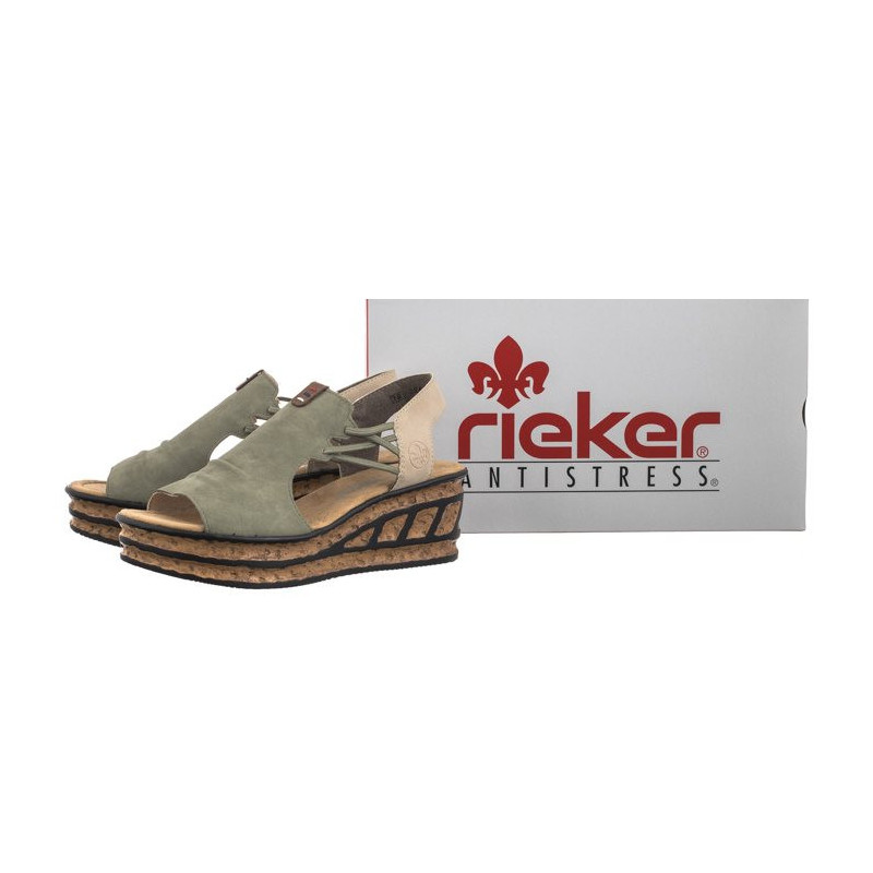 Rieker Zielone 68175-52 Green (RI176-a) shoes