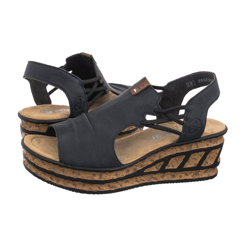 Rieker Granatowe 68175-14 Blue (RI176-b) shoes