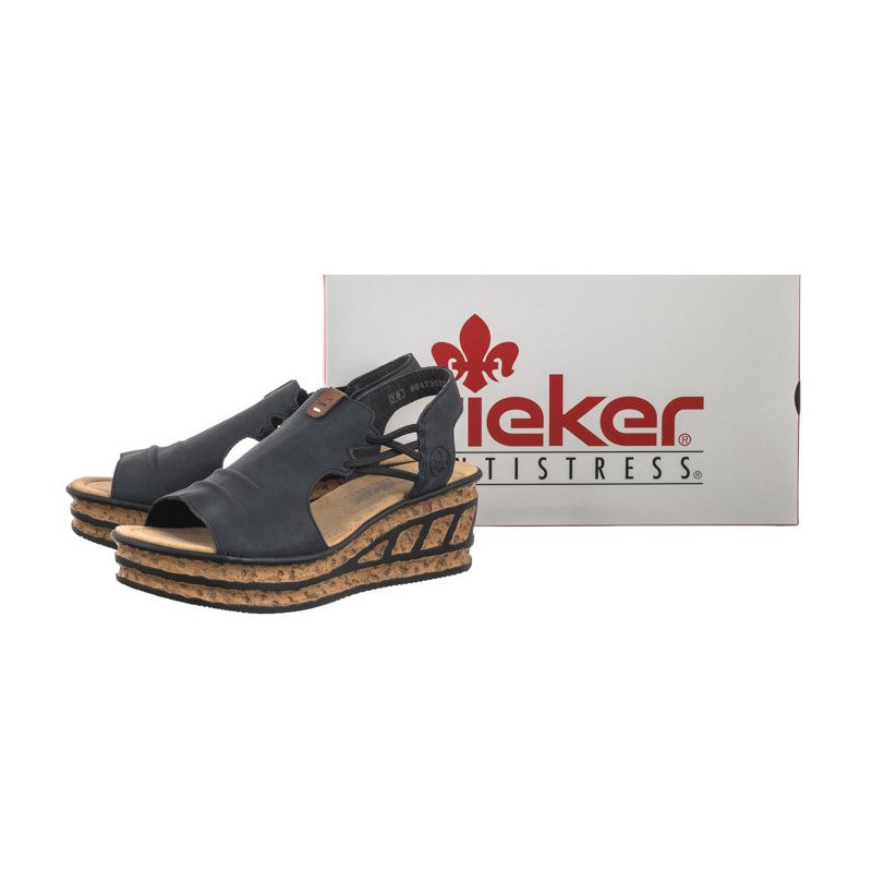 Rieker Granatowe 68175-14 Blue (RI176-b) shoes