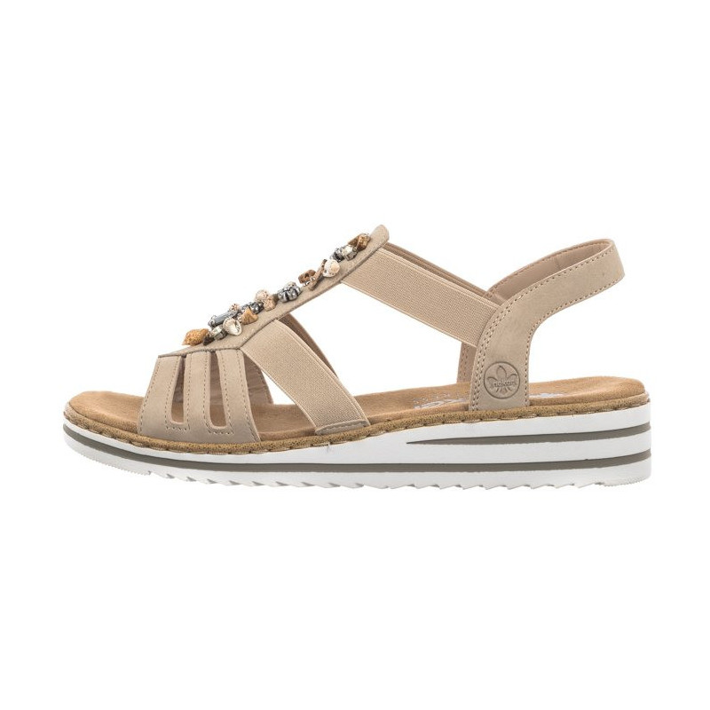 Rieker Beżowe V0649-62 Beige (RI177-a) shoes