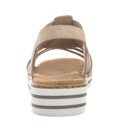 Rieker Beżowe V0649-62 Beige (RI177-a) shoes
