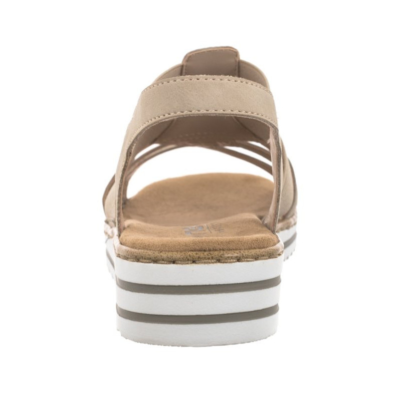 Rieker Beżowe V0649-62 Beige (RI177-a) shoes