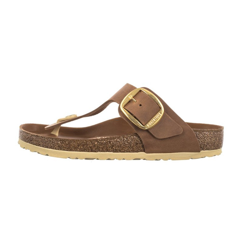 Birkenstock Gizeh Big Buckle Cognac 1018745 (BK249-b) flip flops