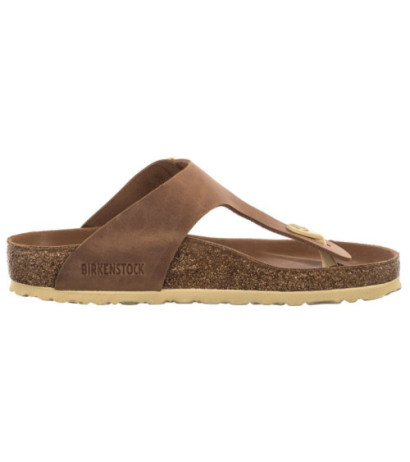 Birkenstock Gizeh Big Buckle Cognac 1018745 (BK249-b) flip flops