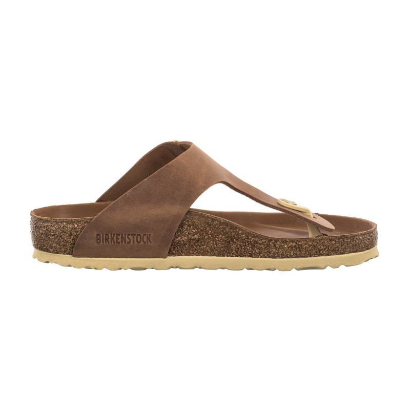 Birkenstock Gizeh Big Buckle Cognac 1018745 (BK249-b) flip flops