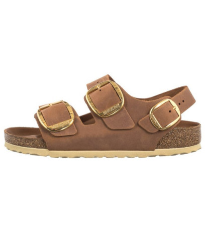 Birkenstock Milano Big Buckle Cognac 1024067 (BK251-b) sandals