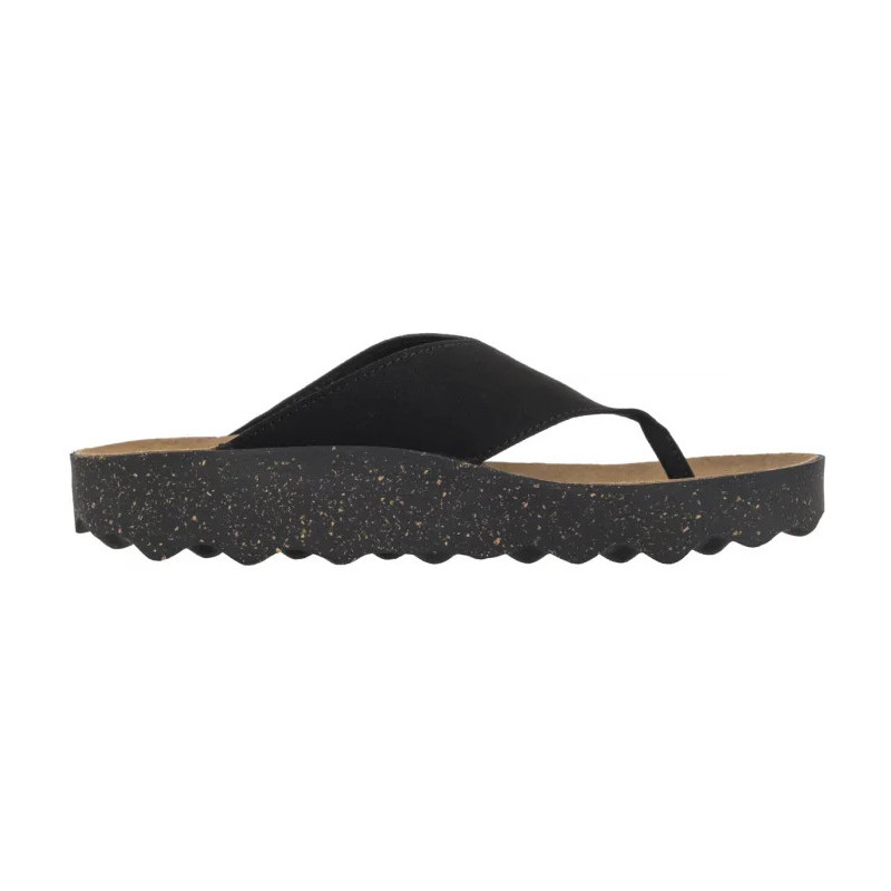 Asportuguesas Cami L Eco Sued Black P018223000 (AP11-b) flip flops
