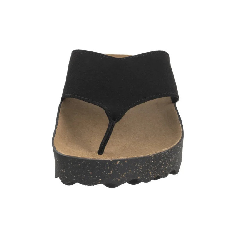 Asportuguesas Cami L Eco Sued Black P018223000 (AP11-b) flip flops