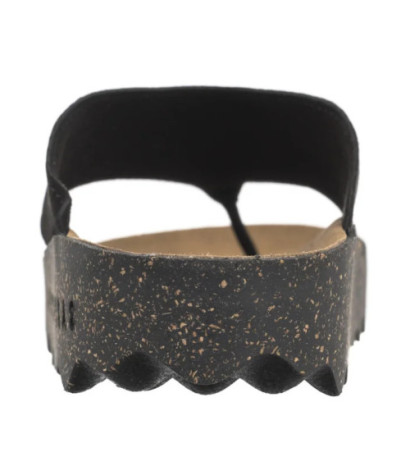 Asportuguesas Cami L Eco Sued Black P018223000 (AP11-b) flip flops