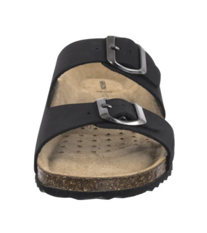 Geox D Brionia L Black D35LSL 00032 C9999 (GE175-b) Women's Shoes/Flip Flops