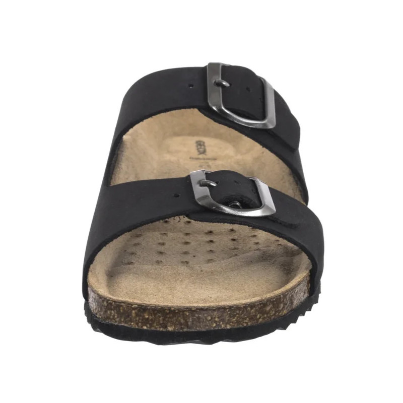 Geox D Brionia L Black D35LSL 00032 C9999 (GE175-b) Women's Shoes/Flip Flops