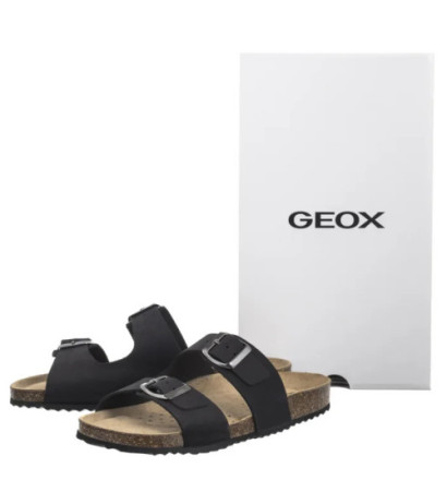 Geox D Brionia L Black D35LSL 00032 C9999 (GE175-b) Women's Shoes/Flip Flops