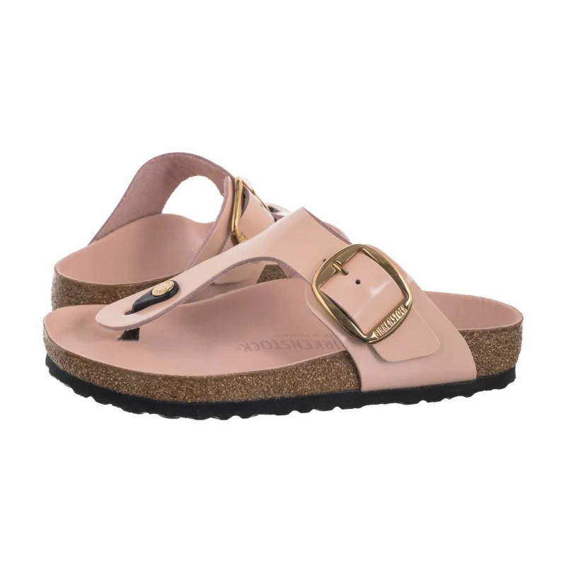Birkenstock Gizeh Big Buckle High-Shine Light Rose 1029412 (BK253-b) flip flops
