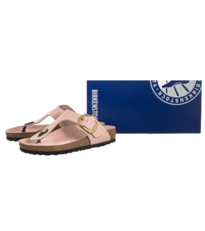 Birkenstock Gizeh Big Buckle High-Shine Light Rose 1029412 (BK253-b) flip flops