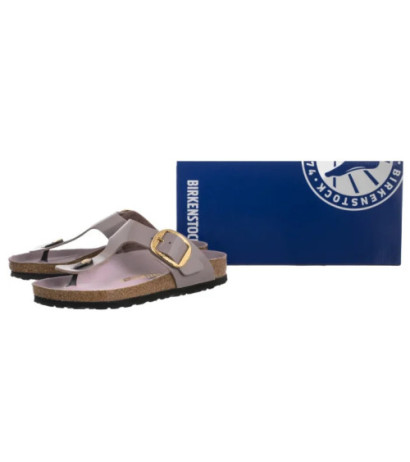 Birkenstock Gizeh Big Buckle High-Shine Faded Purple 1029804 (BK253-c) flip flops