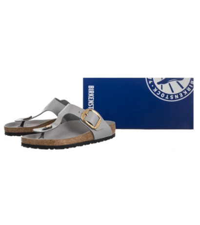 Birkenstock Gizeh Big Buckle High-Shine Stone Coin 1029430 (BK253-d) flip flops