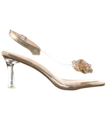 Sergio Leone Złote SK 045 (SL521-a) high heels