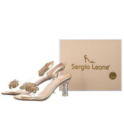 Sergio Leone Złote SK 045 (SL521-a) high heels