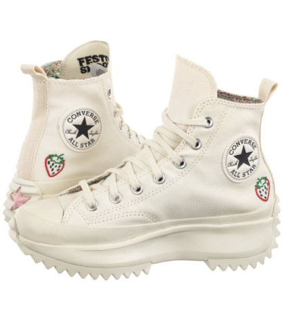 Converse Run Star Hike Hi Egret/Egret/Sunrise Pink A03560C (CO679-a) shoes