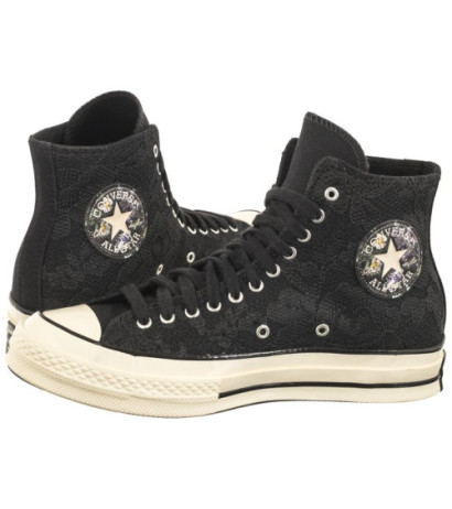 Converse Chuck 70 Hi Black/Egret/Black A07998C (CO681-a) shoes