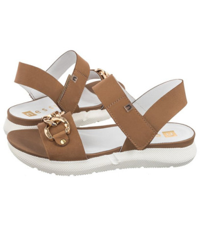 Nessi Brązowe 23438 (NE378-a) sandals