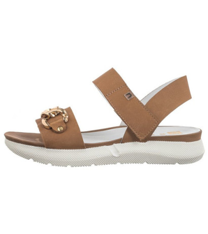 Nessi Brązowe 23438 (NE378-a) sandals