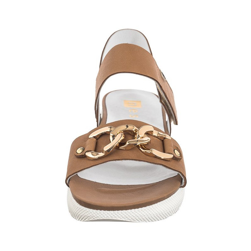 Nessi Brązowe 23438 (NE378-a) sandals
